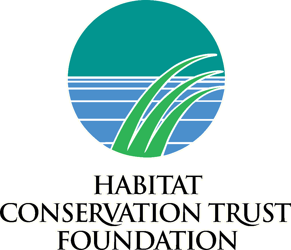 This project is funded by the Habitat Conservation Trust Foundation. The Habitat Conservation Trust Foundation was created by an act of the legislature to preserve, restore and enhance key areas of habitat for fish and wildlife throughout British Columbia. Anglers, hunters, trappers and guides contribute to the projects of the Foundation through licence surcharges. Tax deductible donations to assist in the work of the Foundation are also welcomed. HCTF Logo